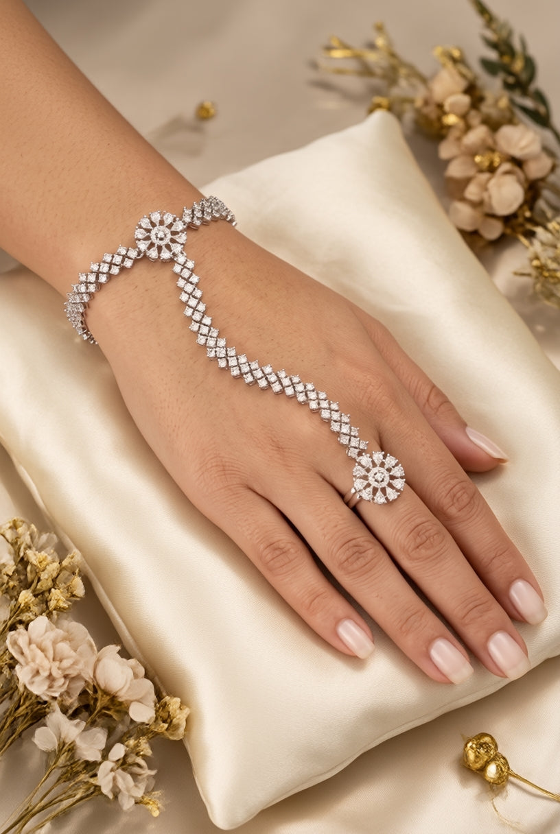 Mannat Hand Bracelet