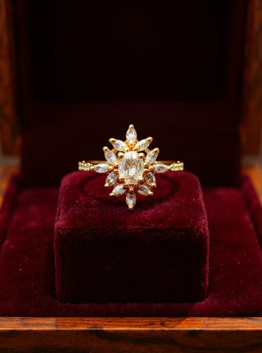Triveni Ring (Golden)