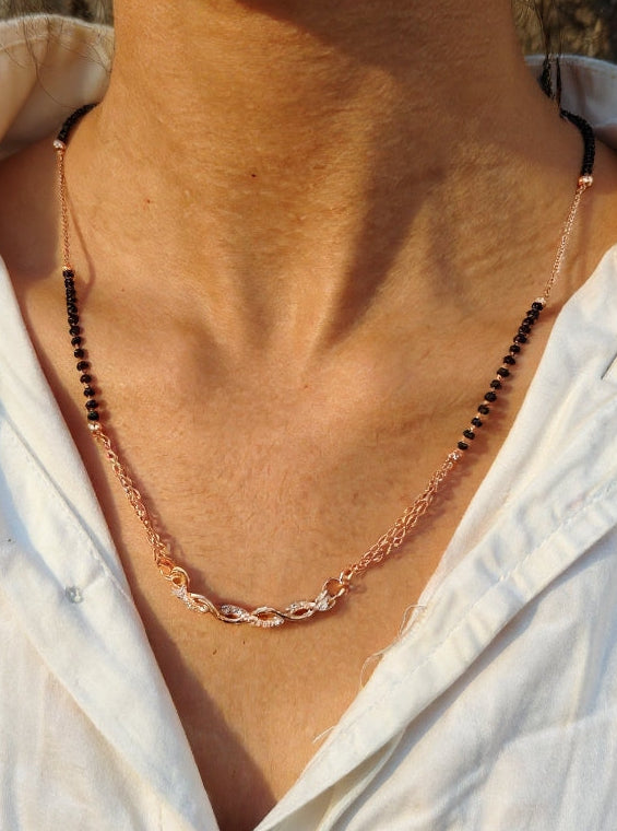 Muskan Mangalsutra (Rose gold)
