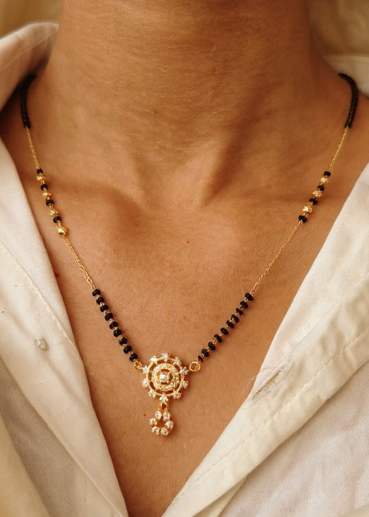 Roli Mangalsutra(Rose gold)