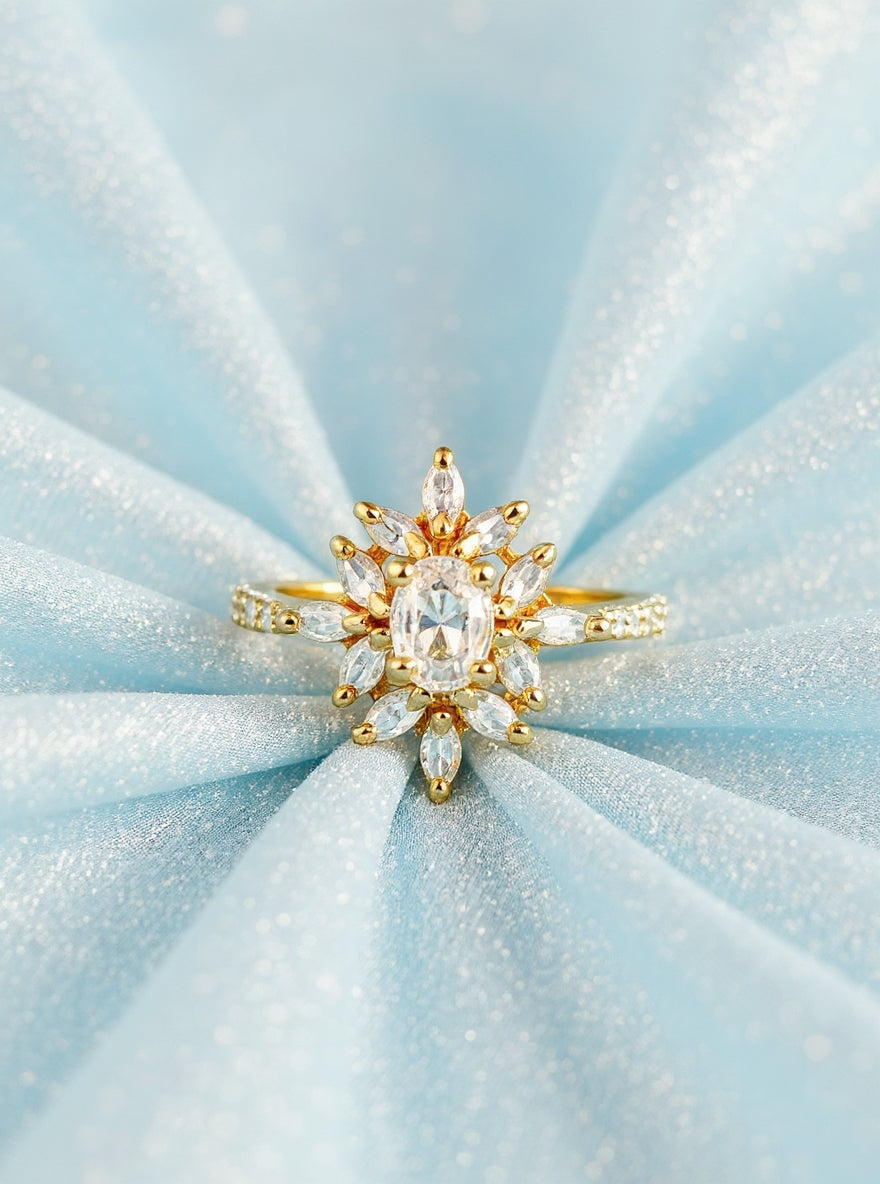 Triveni Ring (Golden)