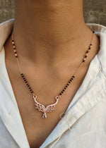 Aveera Mangalsutra(rose gold)
