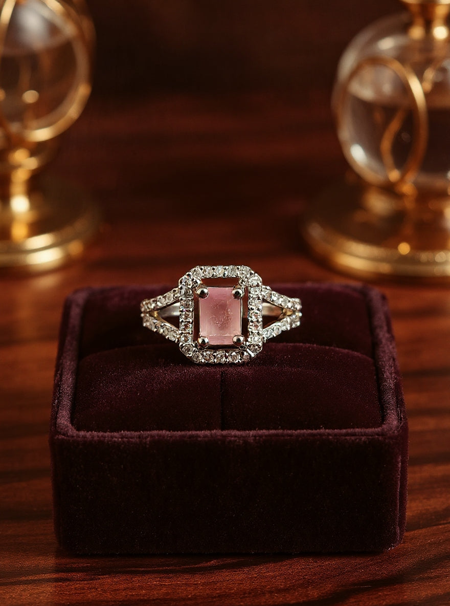 Kusum Ring (light purple stone)