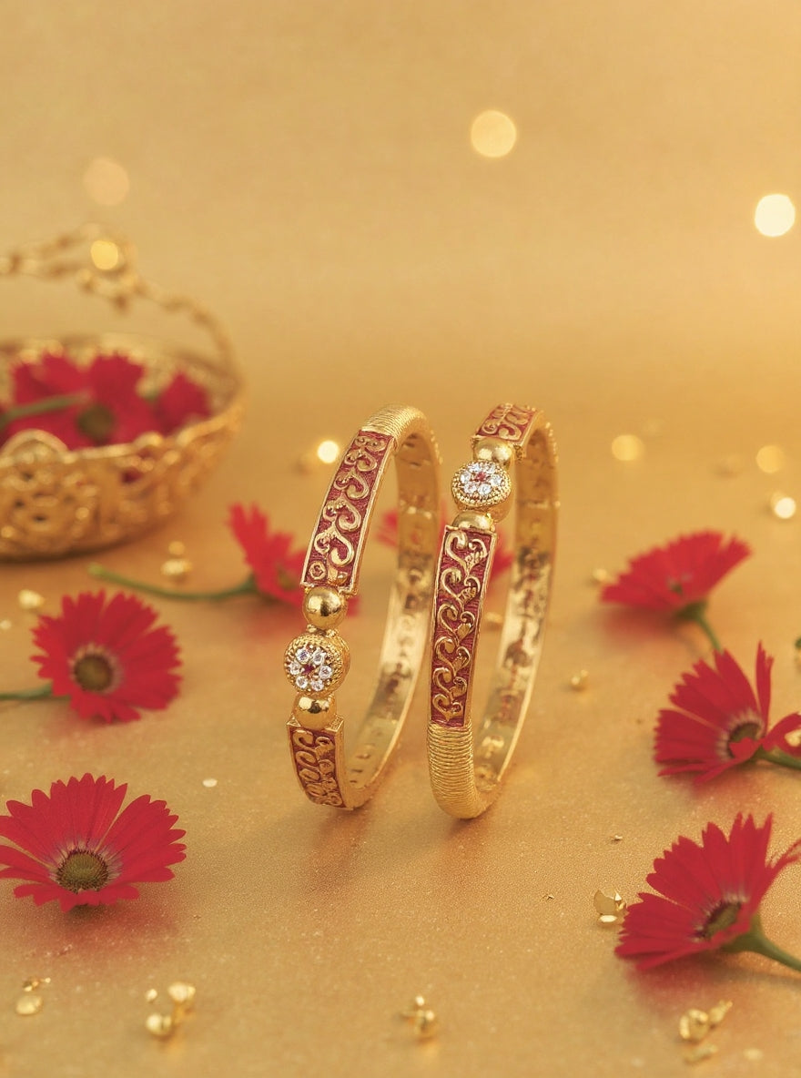 Akshara Bangle(Set of 2)