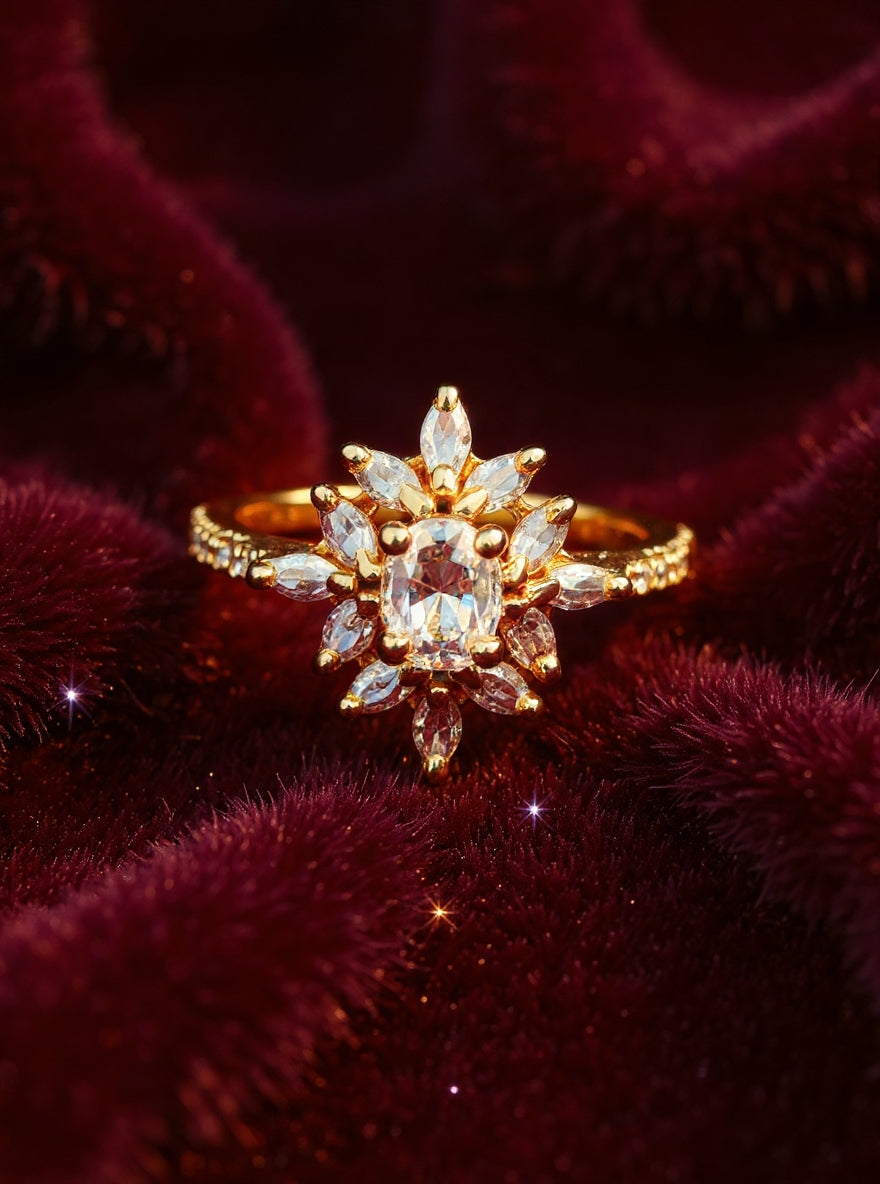 Triveni Ring (Golden)