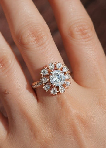 Triptika Ring ( Golden)