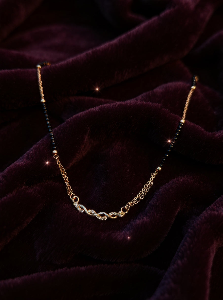 Muskan Mangalsutra (Rose gold)