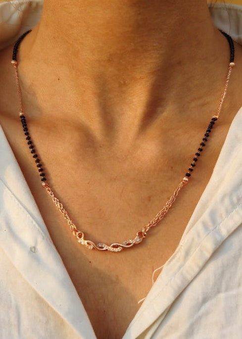Muskan Mangalsutra (Rose gold)