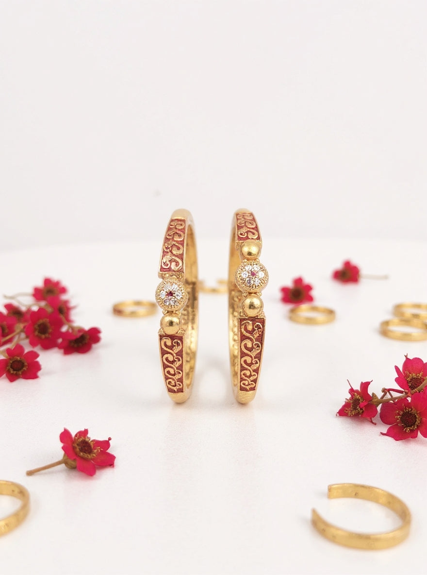 Akshara Bangle(Set of 2)