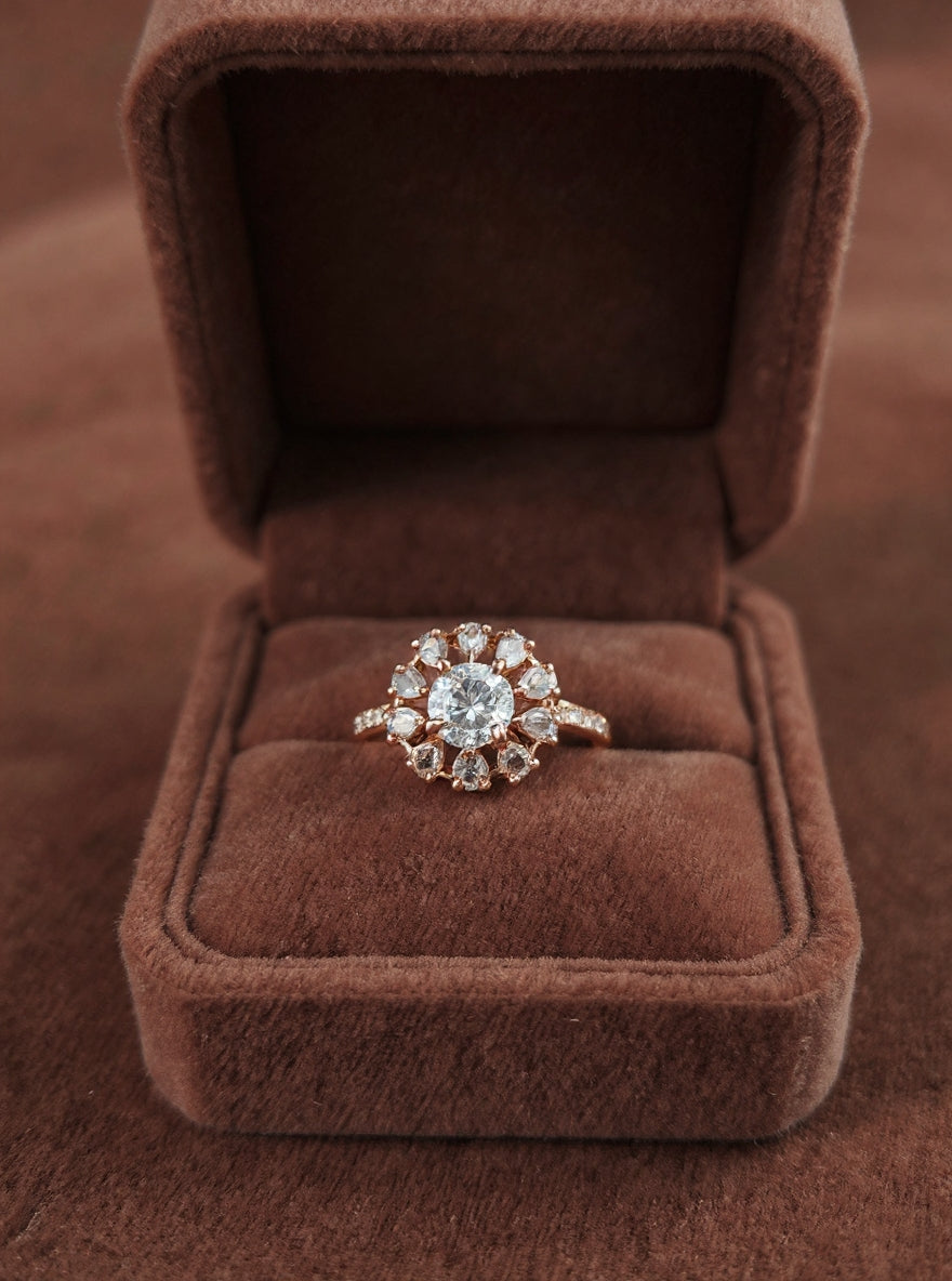 Triptika Ring ( Golden)