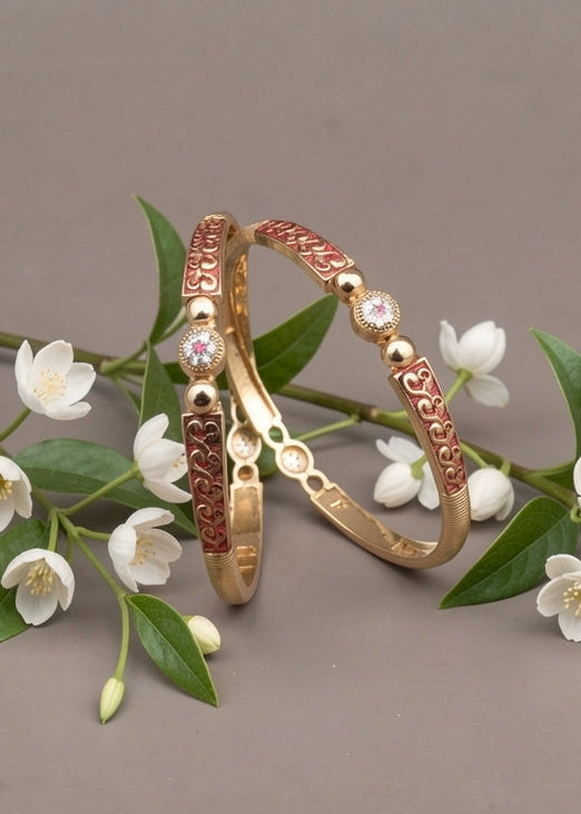 Akshara Bangle(Set of 2)