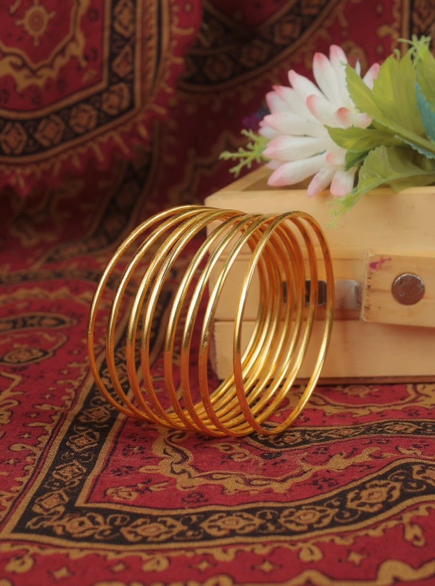 Palak Bangle(set of 8)