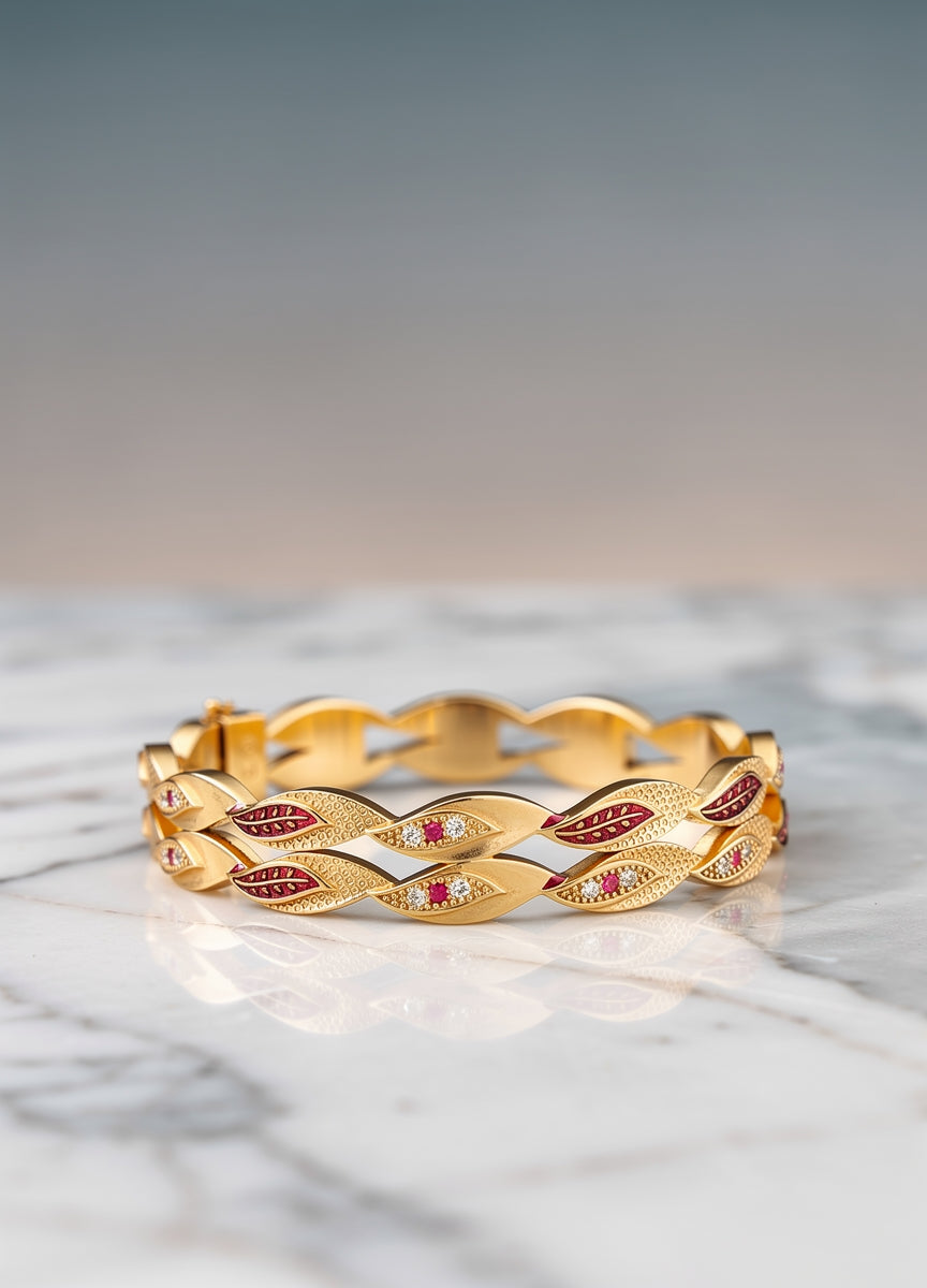 Mysha Bangle(Set of 2)
