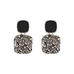 Korean Square Diamond Earring