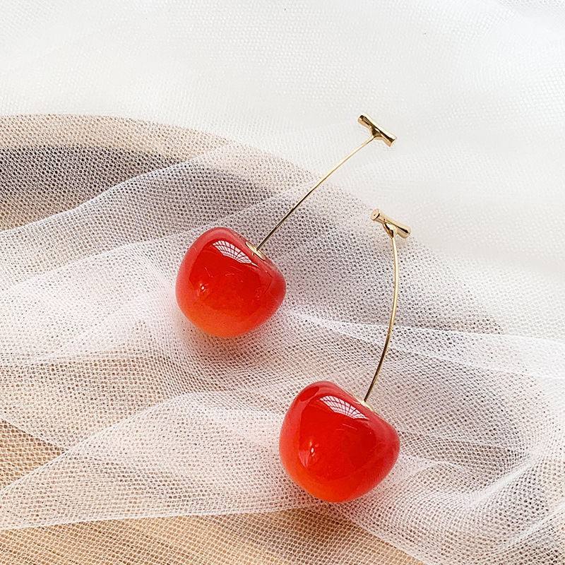 Korean Jewelry Cherry Earrings