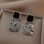 Korean Square Diamond Earring