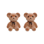 Korean Flocked Plush Style Teddy Bear
