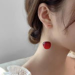 Korean Jewelry Cherry Earrings