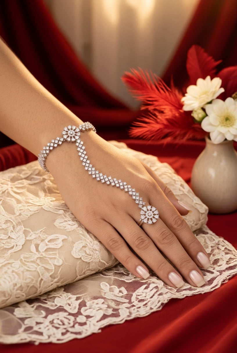 Mannat Hand Bracelet