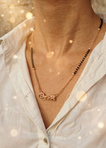 Risha Mangalsutra (rose gold)