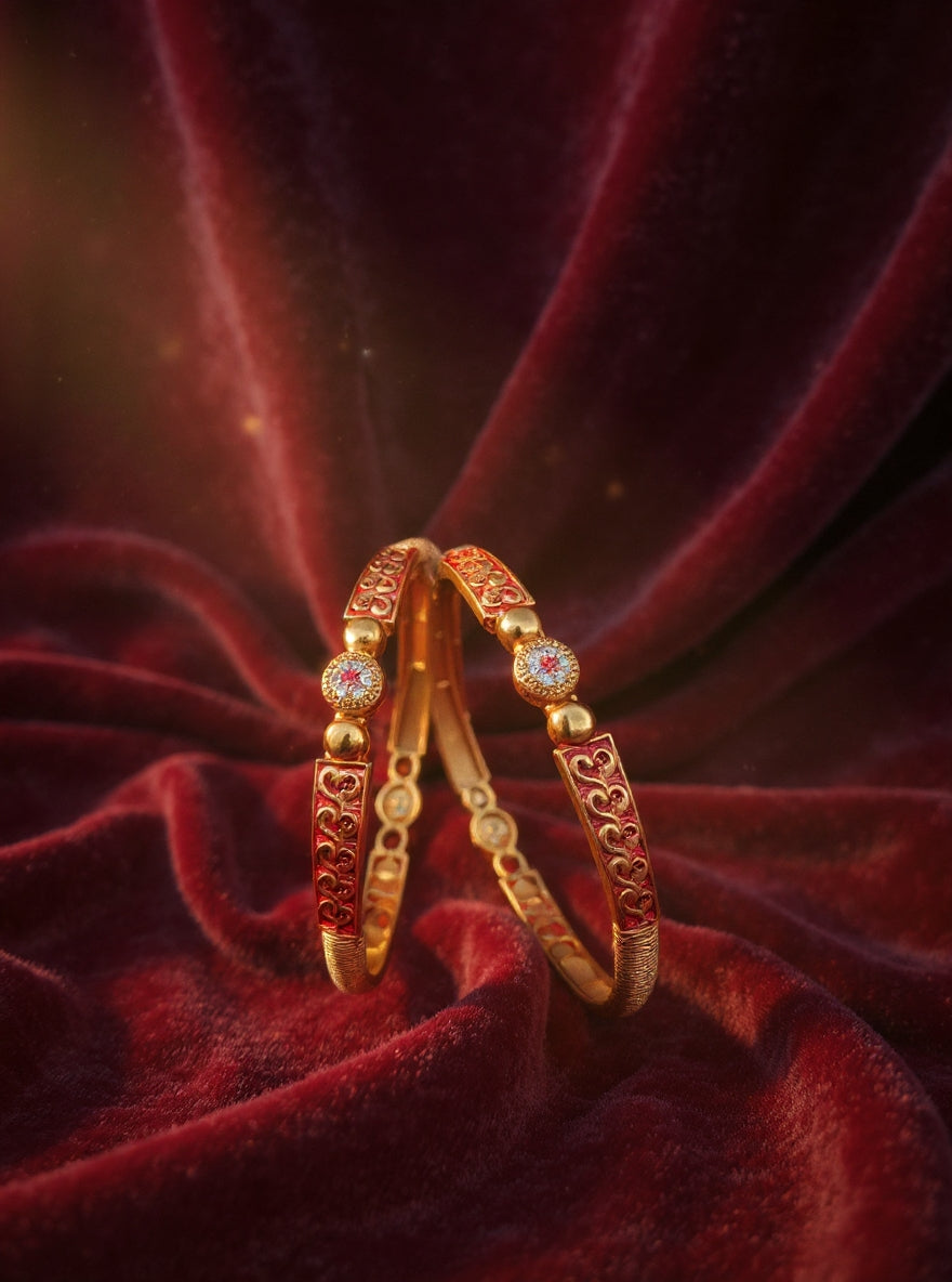 Akshara Bangle(Set of 2)