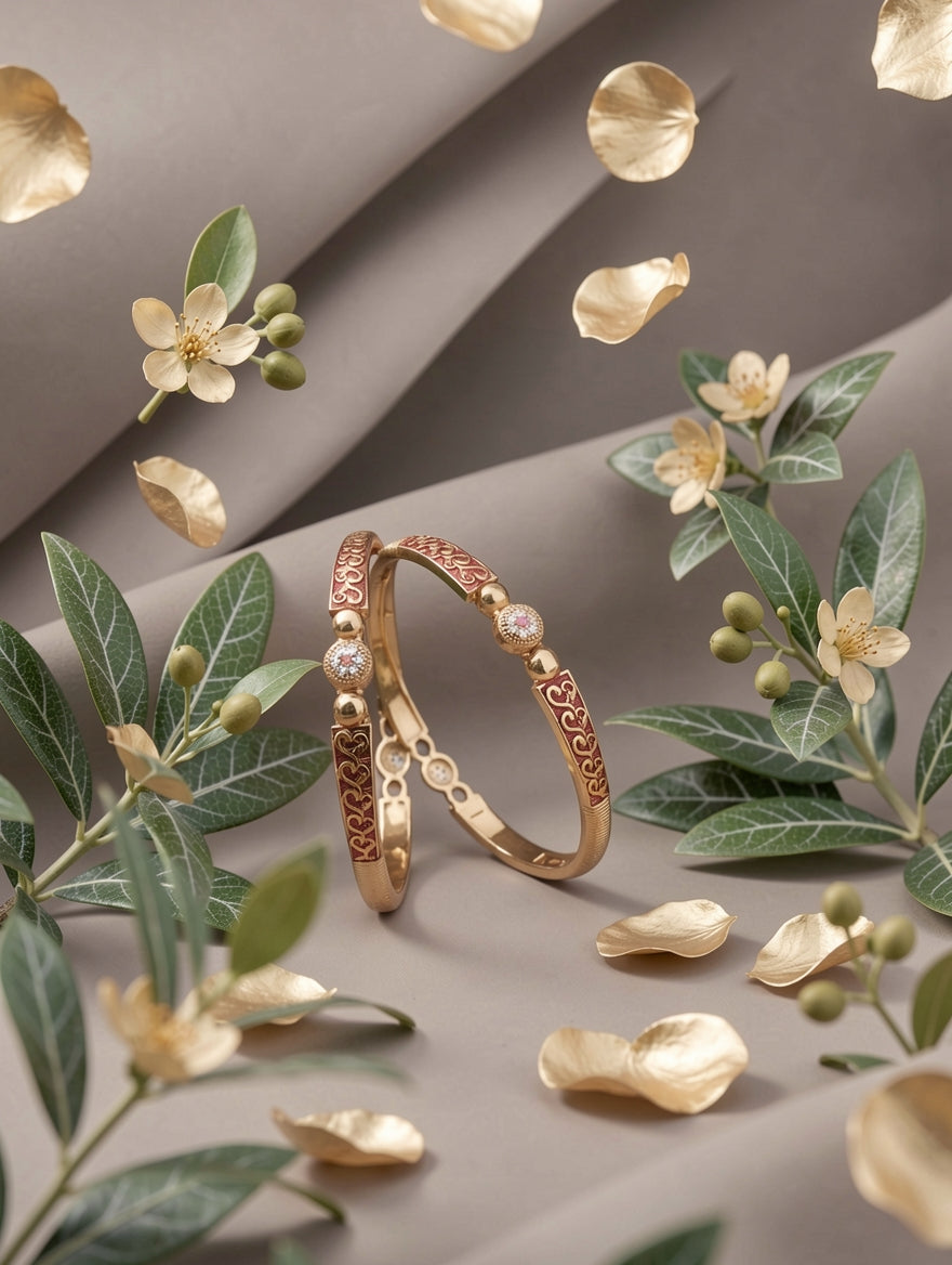 Akshara Bangle(Set of 2)