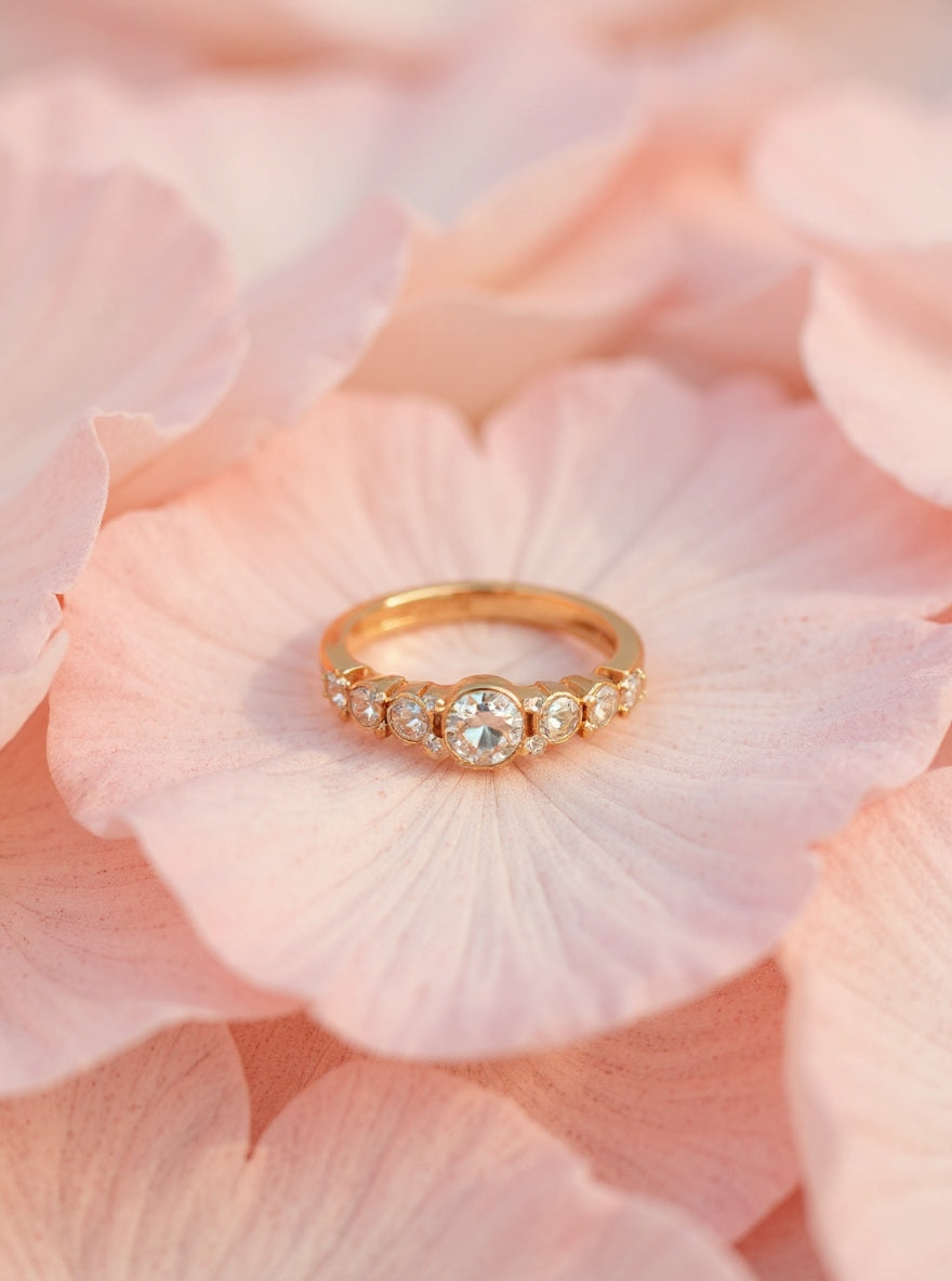 Asmika Ring (Rose gold)