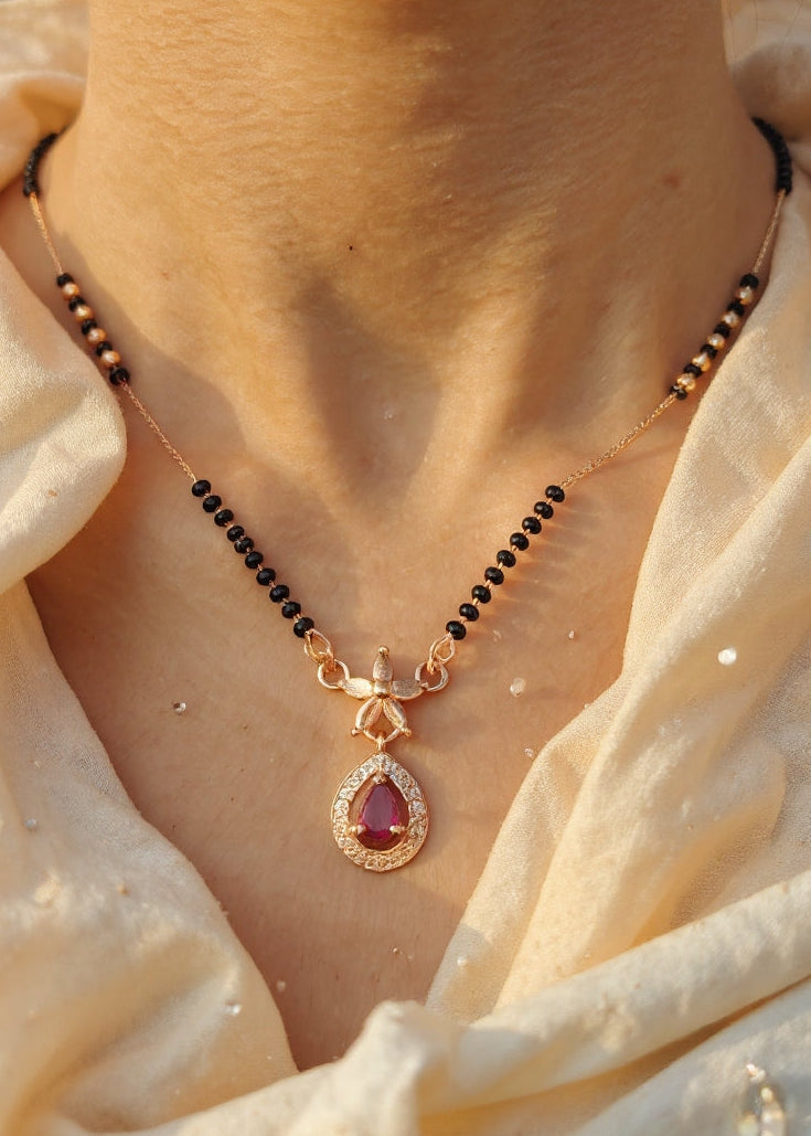 Ishra Mangalsutra (Rose gold)