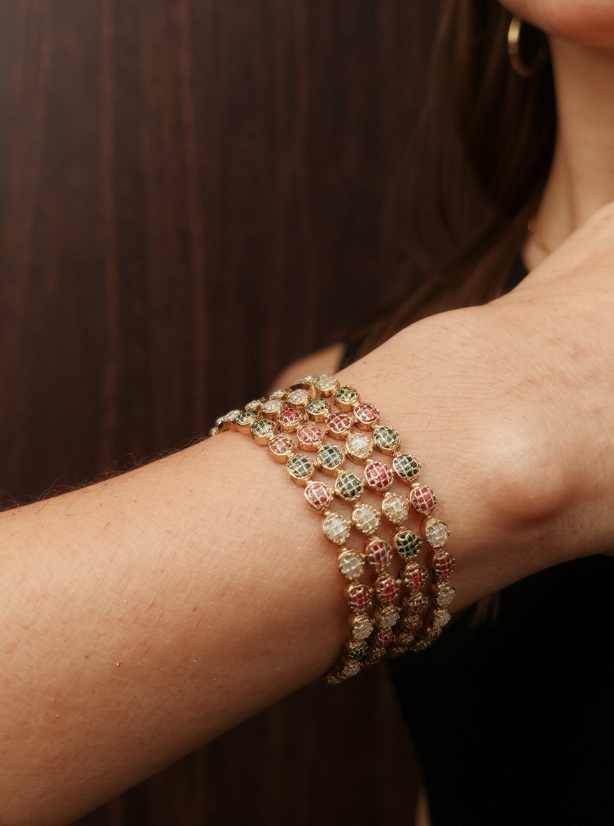 Swara Bangle(Set of 4)