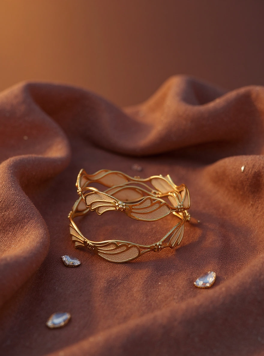 Ruhi Bangle (Set oF 2)