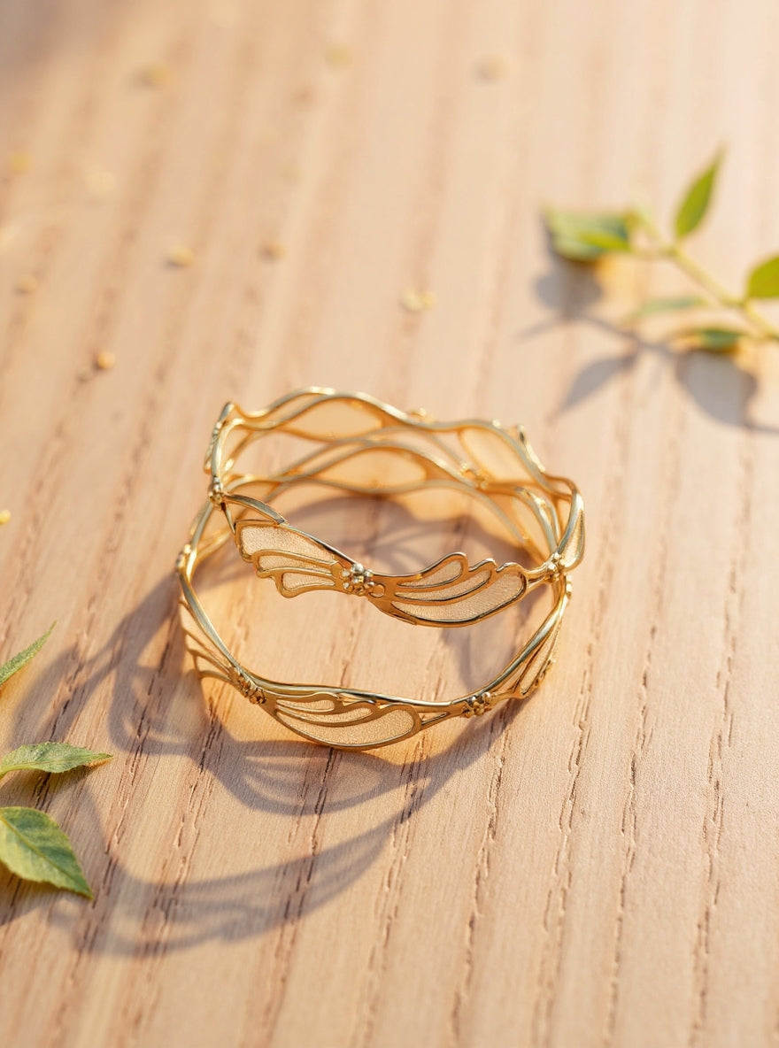 Ruhi Bangle (Set oF 2)