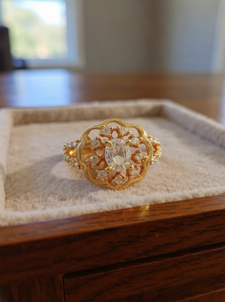 Shivika Ring (Golden)