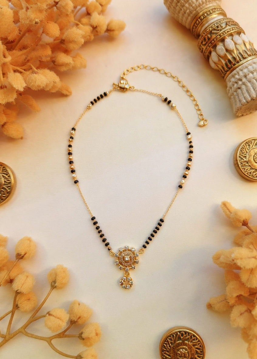 Roli Mangalsutra(Rose gold)