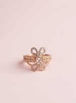 Kasvi Ring (Golden White stone)