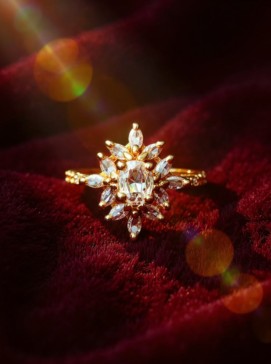 Triveni Ring (Golden)