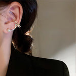 Korean Pearl Climber Crawler Earrings